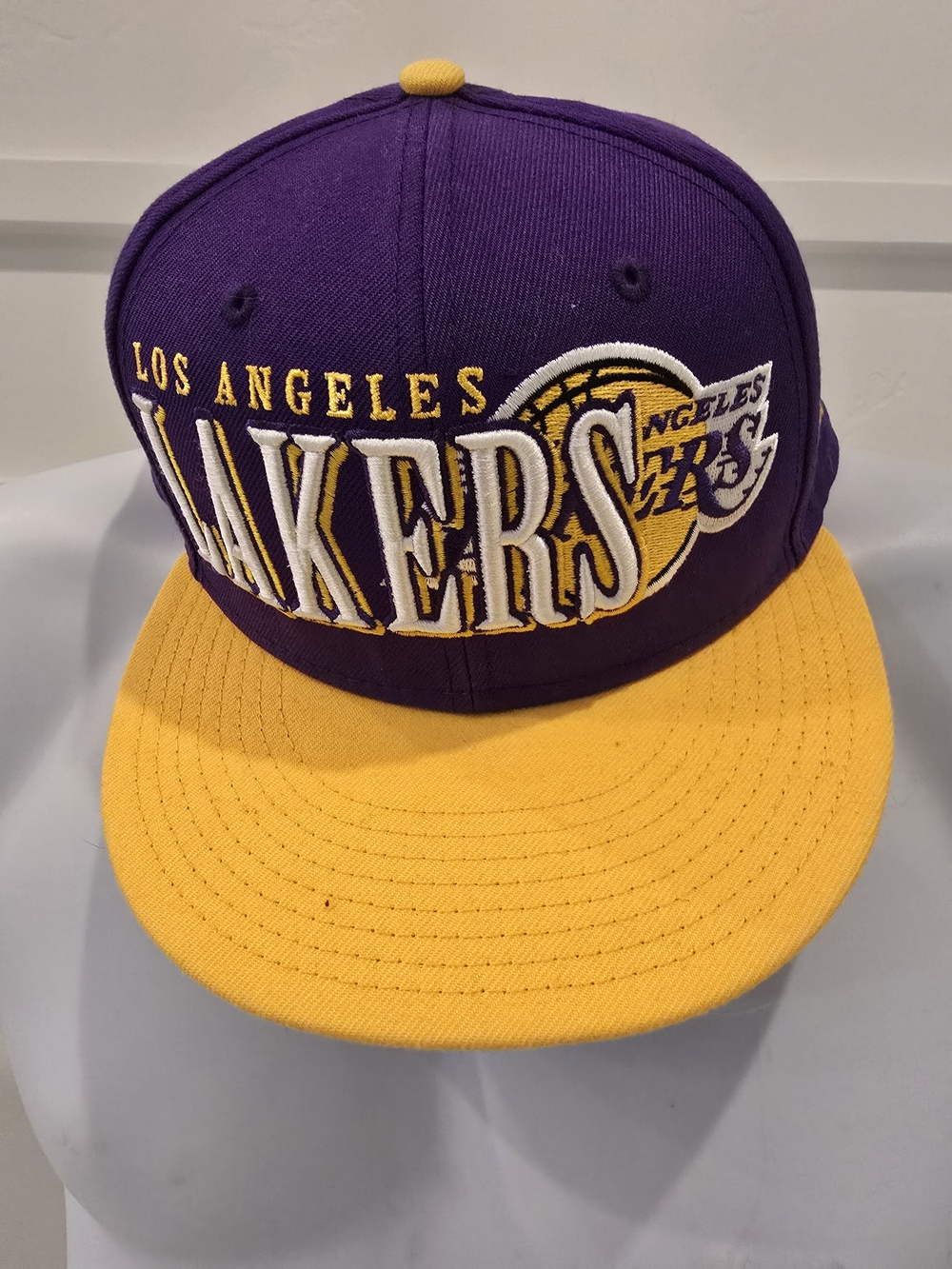 9fifty Los Angeles Lakers Purple and Gold Kids Snapback